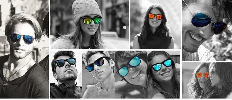 6 em 1 personalizado homens mulheres polarizadas óculos de sol magnético óptico clipe de ímã em óculos de sol polaroid clip em óculos de sol quadro