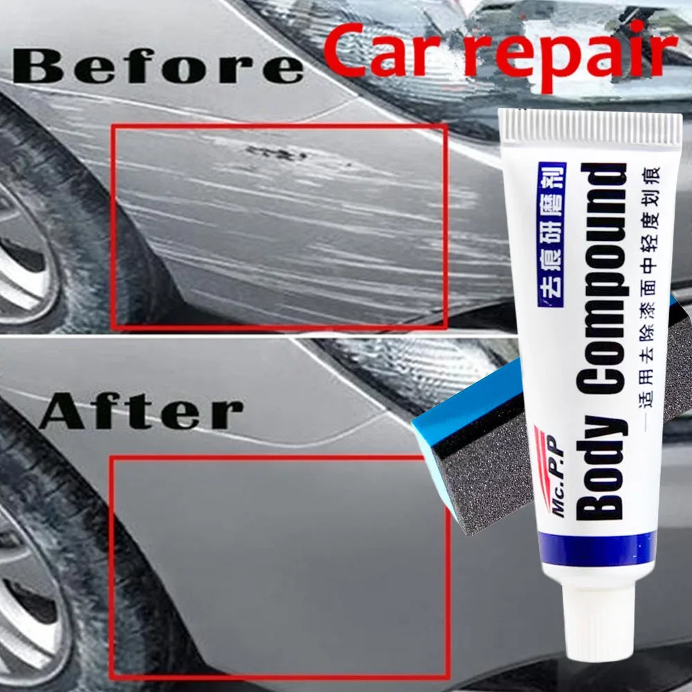 Car Scratch Remover para Autos, Body Paint, Polimento Composto Pasta, Auto Repair